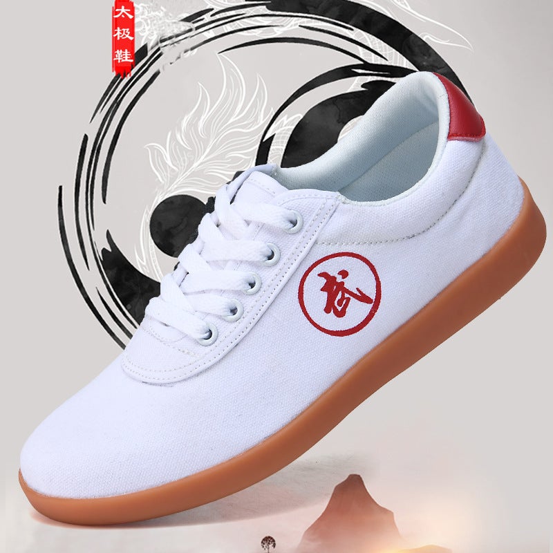 Manufacturer Beef Tendon Bottom Tai Chi Canvas Shoes For Men And Women Martial Arts Practice Summer Sports Tai Chi Non-Slip Breathable Cloth Shoes - Image 3